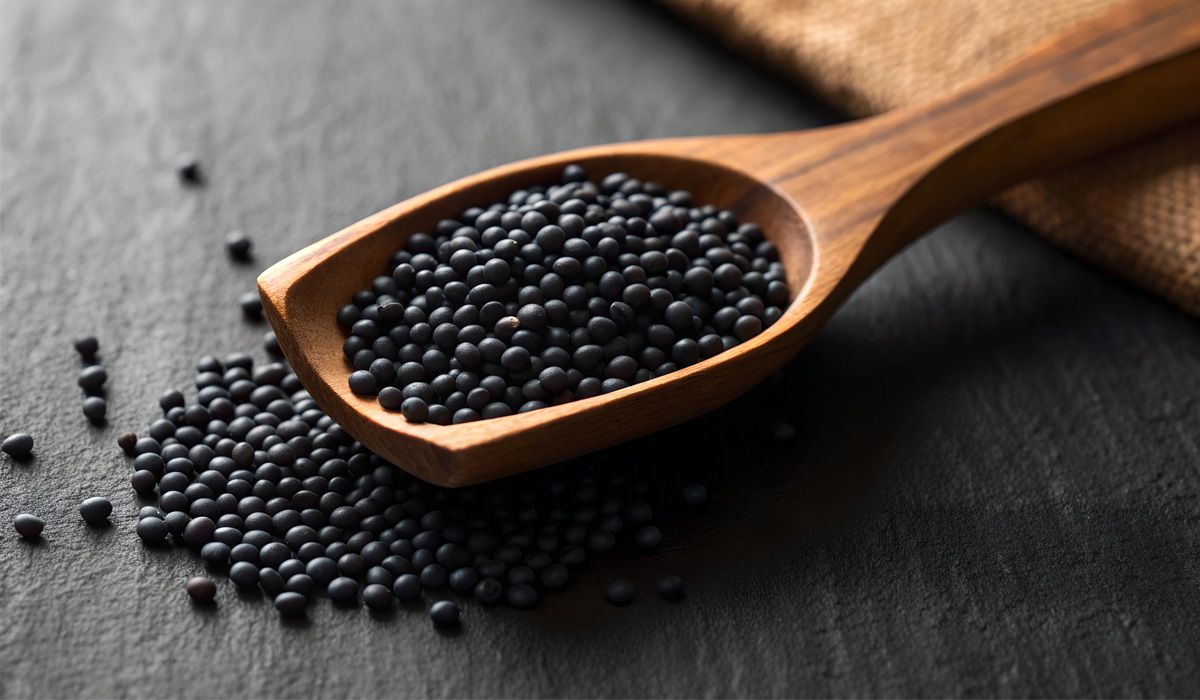 Black Lentils Beluga 