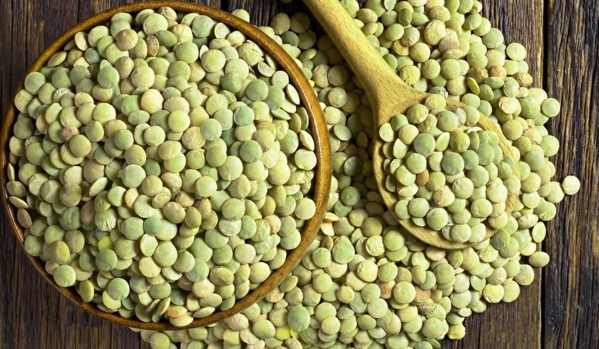 Green lentils